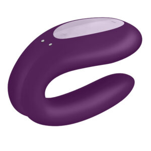 Stimolatore di coppia Satisfyer Double Joy - viola all'ingrosso