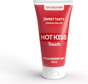 Lube4Lovers Hot Kiss Touch Strawberry gel stimolante 50ml