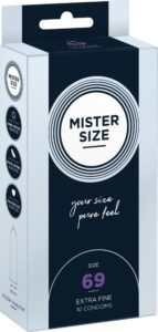 Preservativi su misura Mister Size 69mm - 10pz