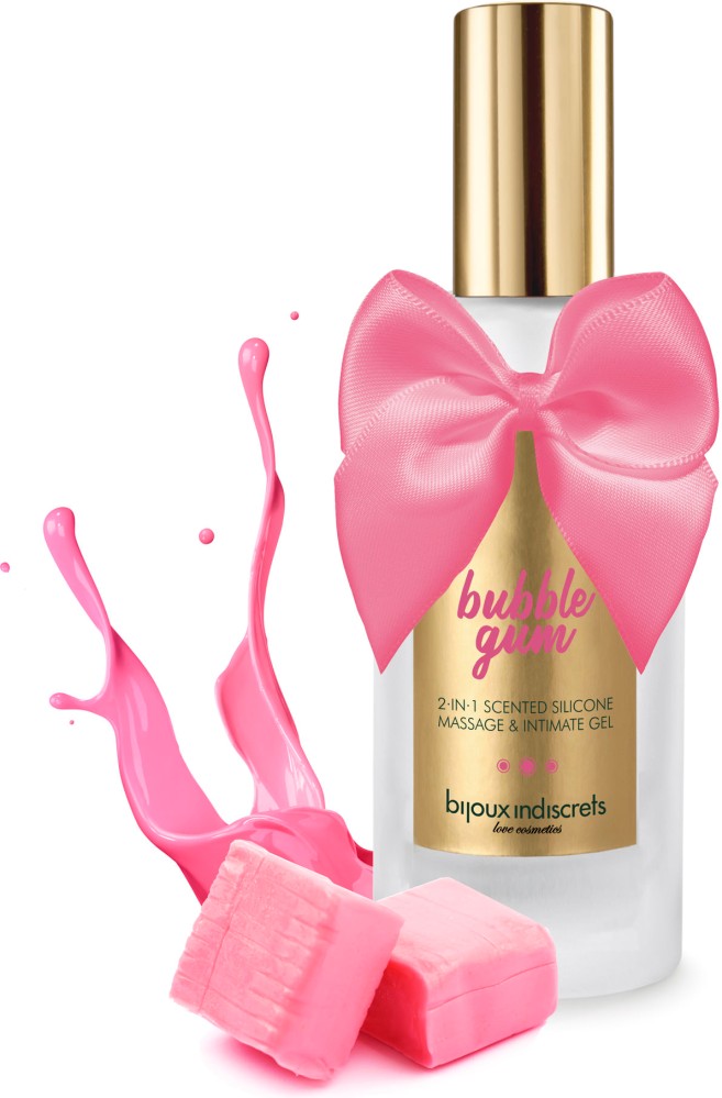 Olio per massaggi Bubblegum 2 in 1 Bijoux Indiscrets all'ingrosso