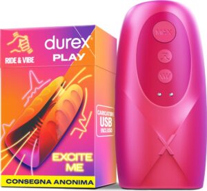 Masturbatore per lui Durex Play Ride & Vibe