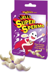 Caramelle gommose Spencer & Fleetwood Jelly Super Sperms all'ingrosso