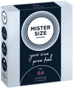 Preservativi su misura Mister Size 64mm - 3pz