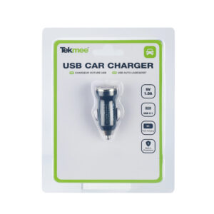 Caricabatterie smartphone per auto Tekmee Car Charger Double USB ingrosso