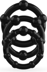 Cockring set Crushious Triple Bead all'ingrosso