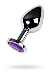 Silver Anal Plug Metal - 717002 all'ingrosso