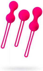 Set palline vaginali 764005 Pleasure Balls Set A-Toys all'ingrosso