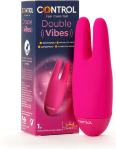 Stimolatore clitorideo Control Double Vibes all'ingrosso