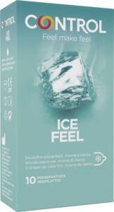 Preservativi effetto freddo Control Ice Feel 10 pezzi all'ingrosso