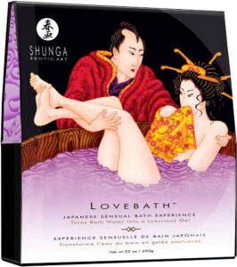 Sali da bagno Love Bath Sensual Lotus Shunga Erotic Art