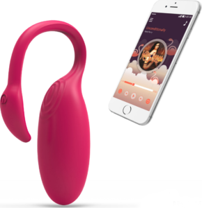 Ovetto vibrante con app Flamingo Vibrating Bullet Magic Motion
