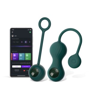 Palline vaginali con app Magic Motion Crystal Duo all'ingrosso