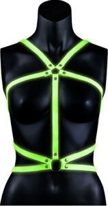 Harness fluorescente Body Harness Glow in the Dark S/M Ouch