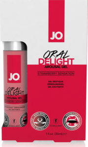 Gel per rapporti orali System Jo Oral Delight Strawberry Sensation