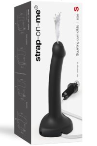 dildo semirealistico eiaculante Squirting Cum Semi-Realistic Dildo Black - S Strap-on-me