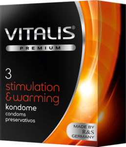 Preservativi stimolanti Stimulation e Warming Vitalis all'ingrosso