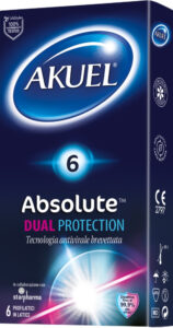 Preservativi con lubrificante anti virale Akuel Absolute Dual Protection all'ingrosso