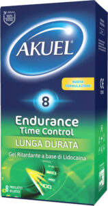 Preservativi Akuel Endurance Time Control – 8 pezzi