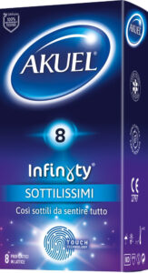 Preservativi Akuel Infinyty sottili all'ingrosso