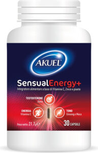 Integratore alimentare Akuel Sensual Energy+ 30 Capsule all'ingrosso