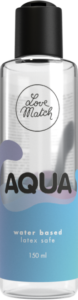 Lubrificante a base acquosa Love Match Aqua 150ml all'ingrooso