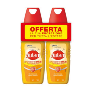 Autan Protezione Attiva - 2x100ml spray antizanzare bipack offerta