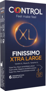 Control XL Finissimo - preservativi sottili extralarge