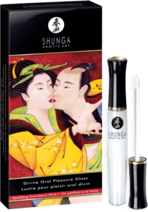 Shunga Erotic Art  Divine Oral Pleasure Gloss lucidalabbra per sesso orale - uell.eu