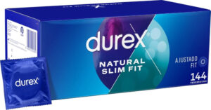 Durex Natural Slim Fit – 144 pezzi