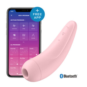 Succhiaclitoride con app Satisfyer Curvy 2+ all'ingrosso