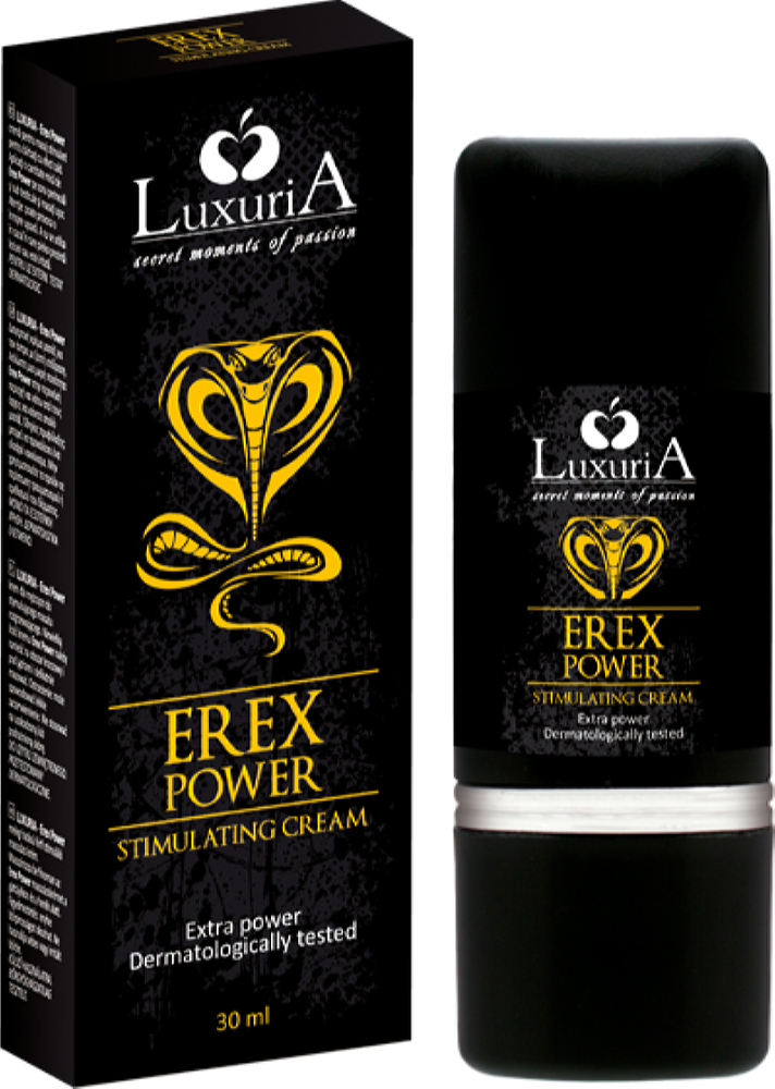 Gel stimolante per lui Crema sviluppante Erex Power Luxuria