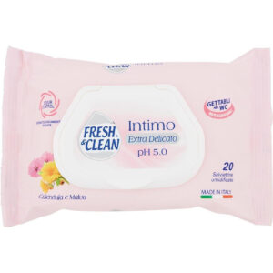 Salviettine Intime Extra Delicato - Calendula e Malva Fresh&Clean all'ingrosso