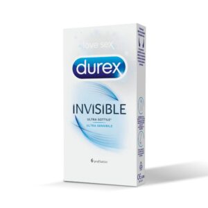 Durex Invisible - preservativi ultrasottili 6 pezzi all'ingrosso