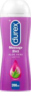 Durex Massage 2 in 1 Sensual con Aloe Vera - gel lubrificante