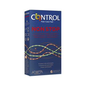 Control Non Stop preservativi ritardanti e stimolanti  - 6 pezzi