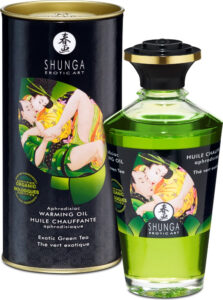 Olio Da Massaggio Edibile Aphrodisiac Oil Green Tea Shunga