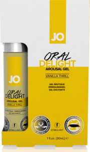 Gel per rapporti orali Oral Delight Vanilla Thrill System JO