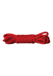 Corda Bondage Kinbaku mini rope - 1.5 m rosso