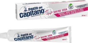 Pasta del Capitano dentifricio in tubetto alla baking soda per vending machine