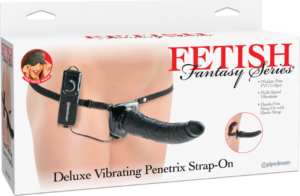 Dildo doppio strap-on Deluxe Vibrating Penetrix Strap