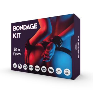 Playsure Bondage Kit - 9 pezzi all'ingrosso