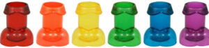 Set cicchetti colorati Kheper Games Rainbow Shot Glass Set all'ingrosso