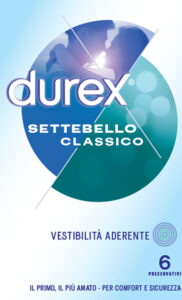 Durex Settebello - 6 pezzi all'ingrosso