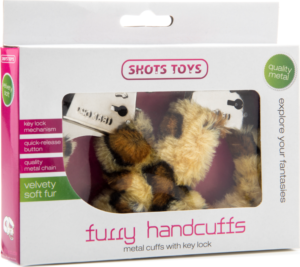 Manette sexy con peluche Furry Handcuff Cheetah Shots Toys