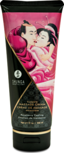 Crema Da Massaggio Edibile Edible Massage Cream Raspberry Shunga
