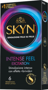 Akuel Skyn Intense Feel Excitation - 6 pezzi