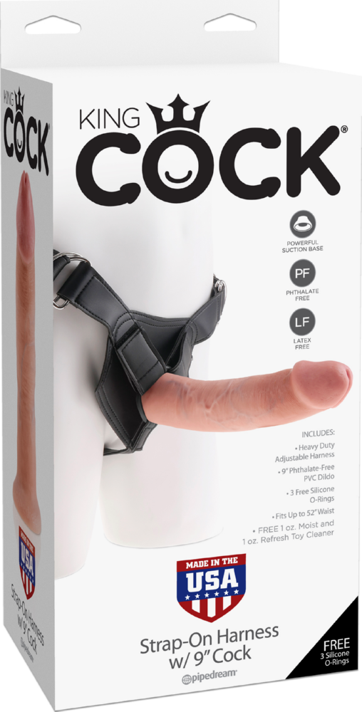 Cintura Fallica Strap-on Harness with Cock King Cock