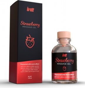 Gel per massaggio riscaldante Intt Massage Gel - Strawberry all'ingrosso