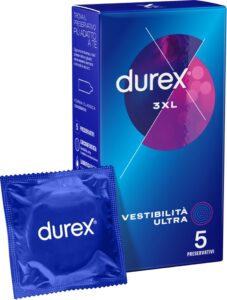 Profilattici ultra large Durex 3XL all'ingrosso