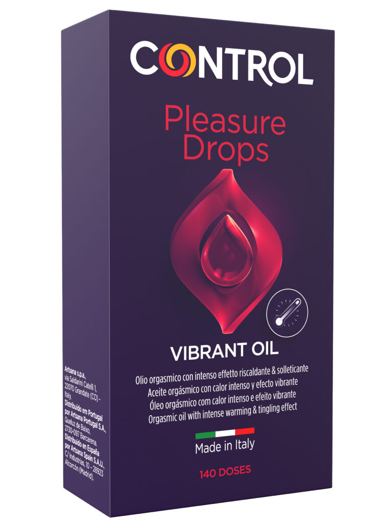 Gel stimolante Control Vibrant Oil vibratore liquido